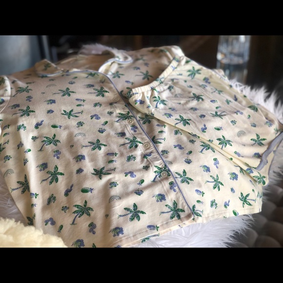 Madewell Palm Print Bedtime Pajama Set - Picture 7 of 7